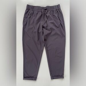 CALIA by Carrie Underwood Purple Gray High Rise Lightweight Joggers Size Large